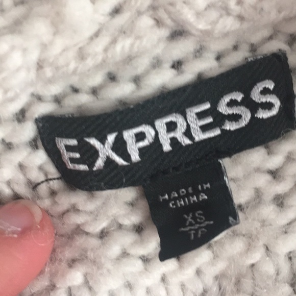 *SOLD* Cream Express Sweater - Picture 2 of 2